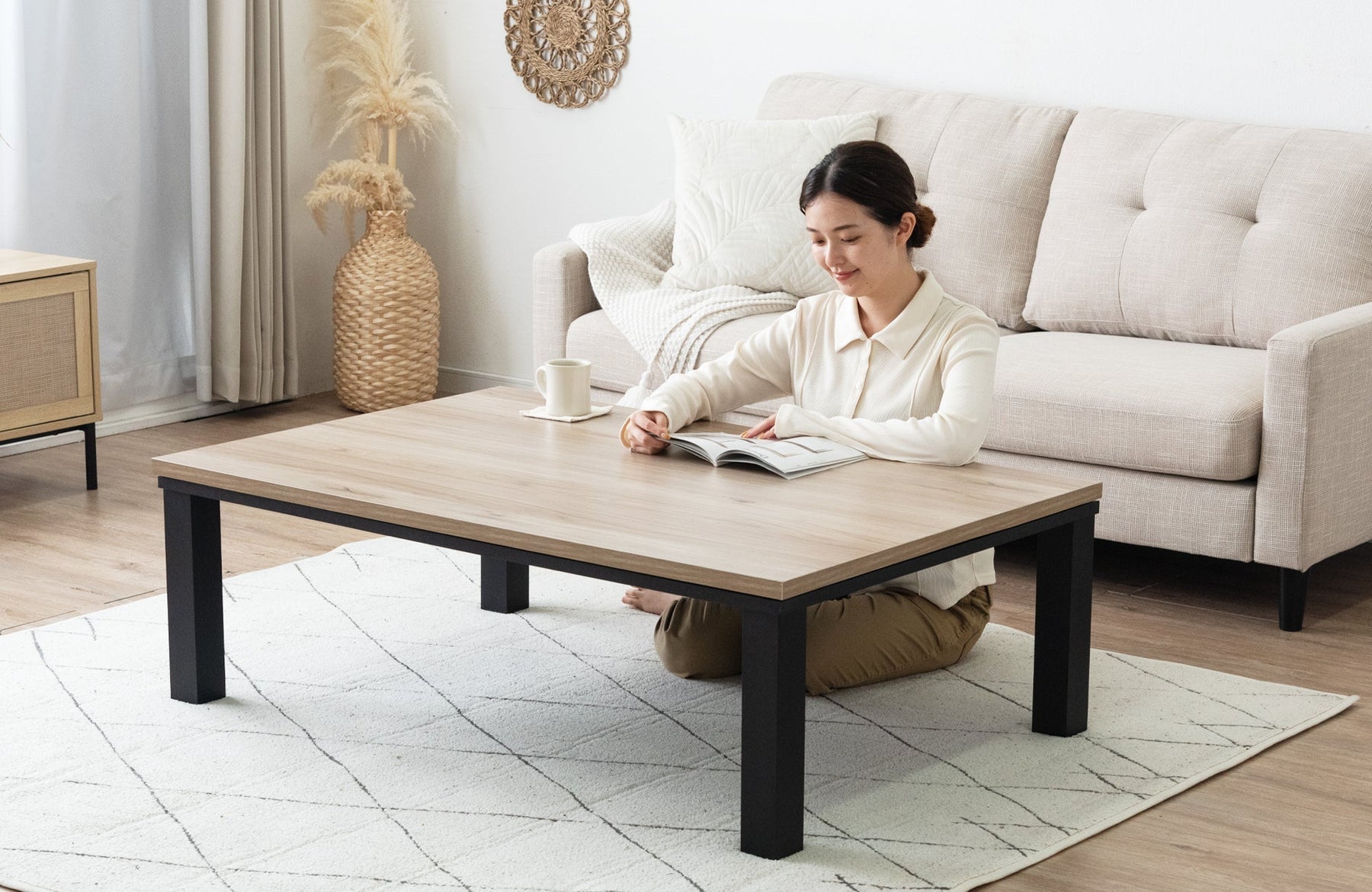 オールシーズン使える“こたつテーブル”登場