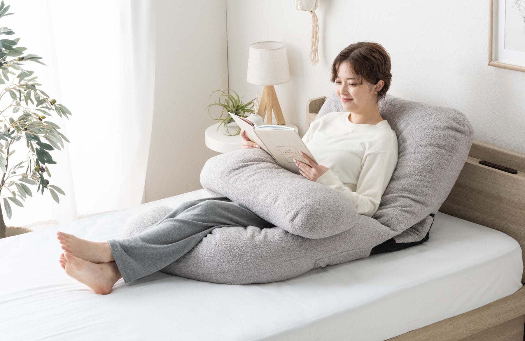 人気のハグ座椅子にミドルバックタイプが登場