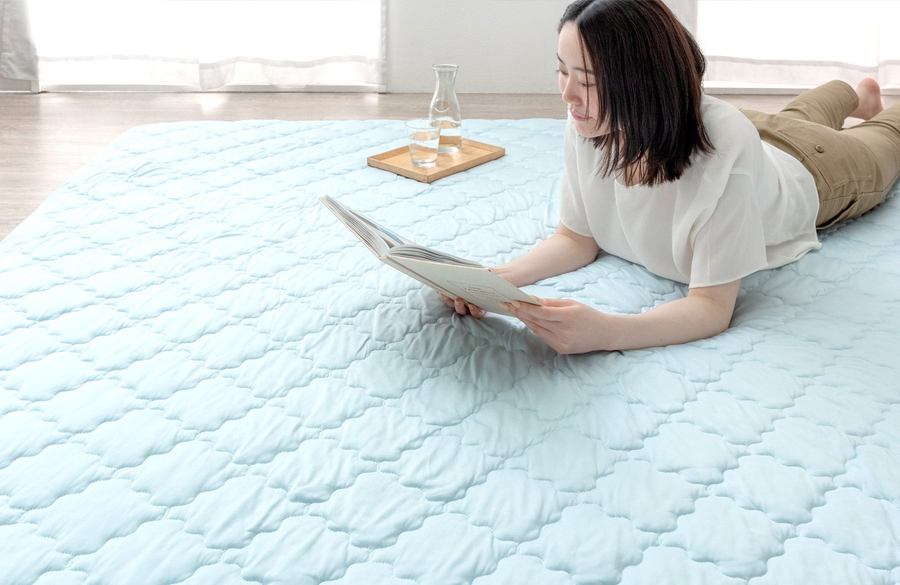 人気の極厚ラグシリーズの冷感タイプがパワーアップして登場!