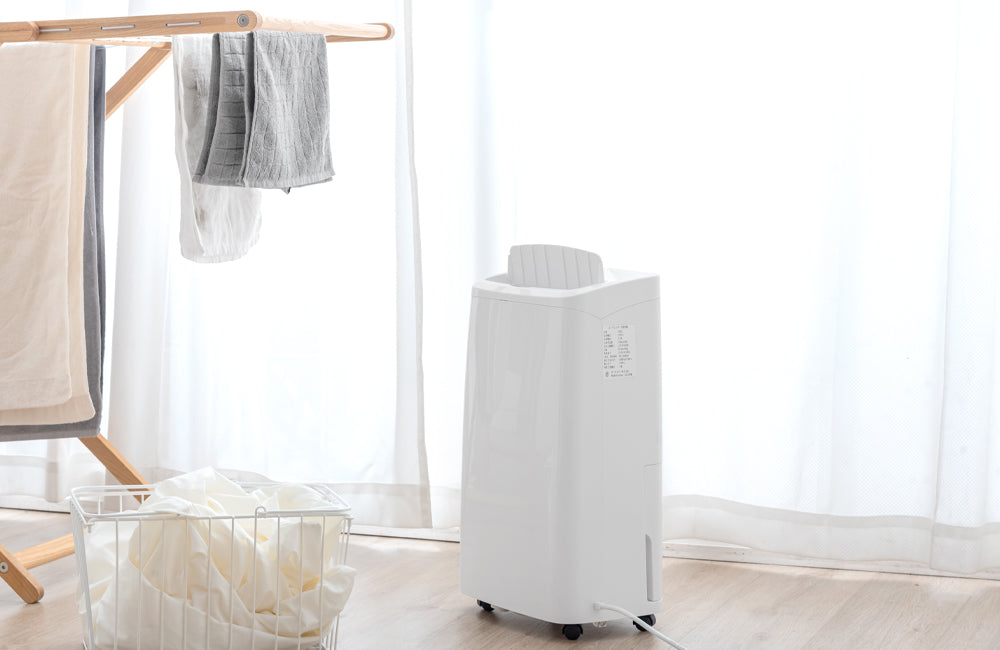 コンプレッサー式除湿機を今季発売