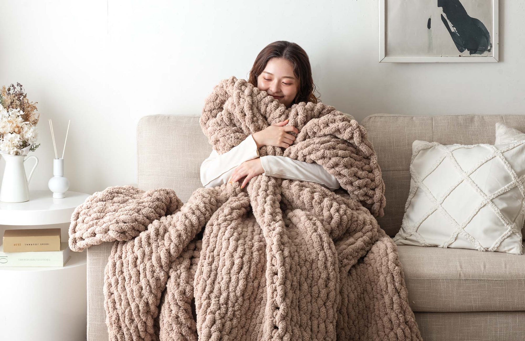 もこふわハンドメイドブランケット『moket』発売