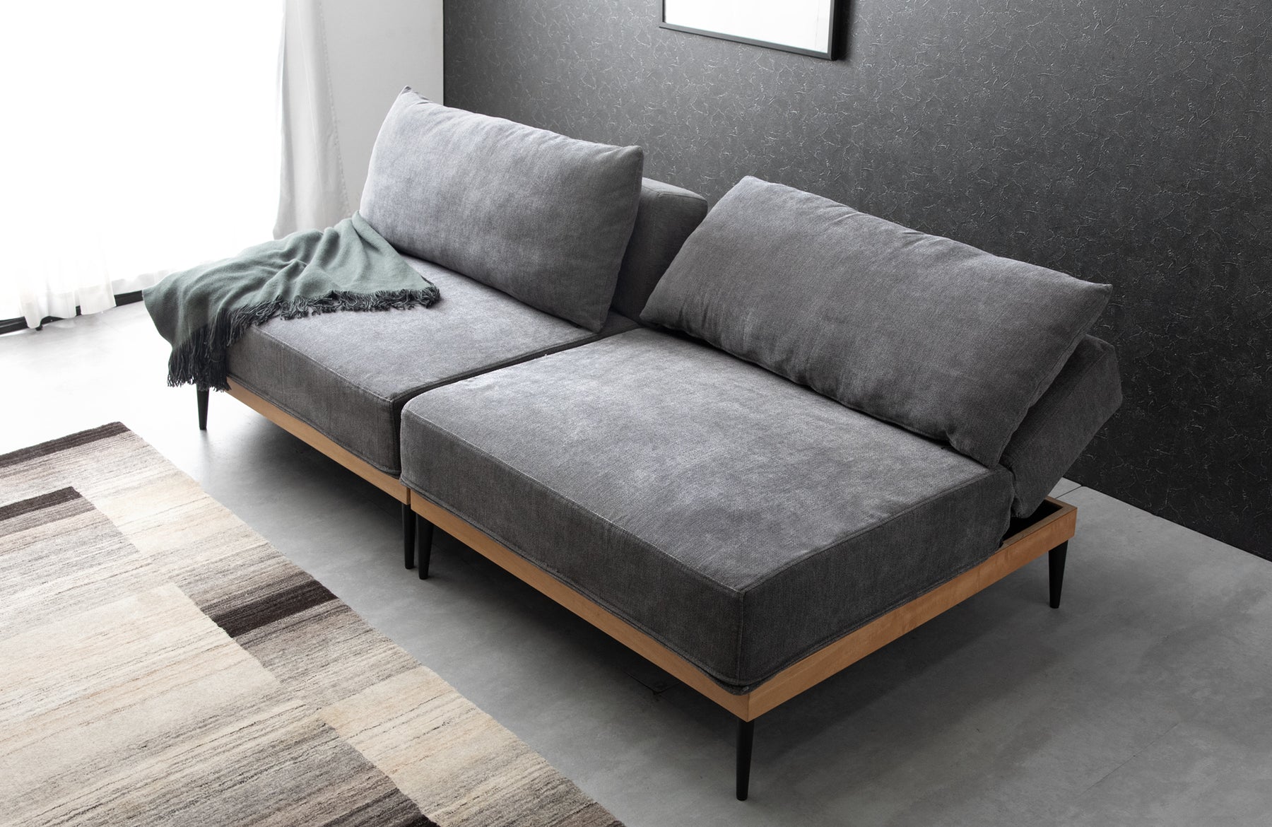 北欧デザインのカバーリングソファベッドが登場