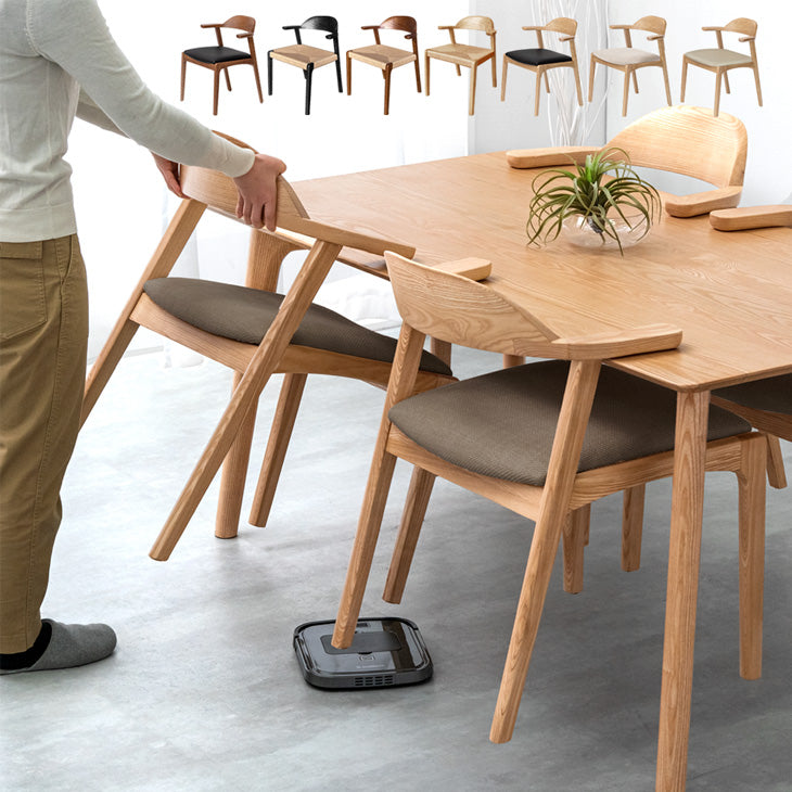 お掃除ロボット対応 北欧 ダイニングチェア - 4位
