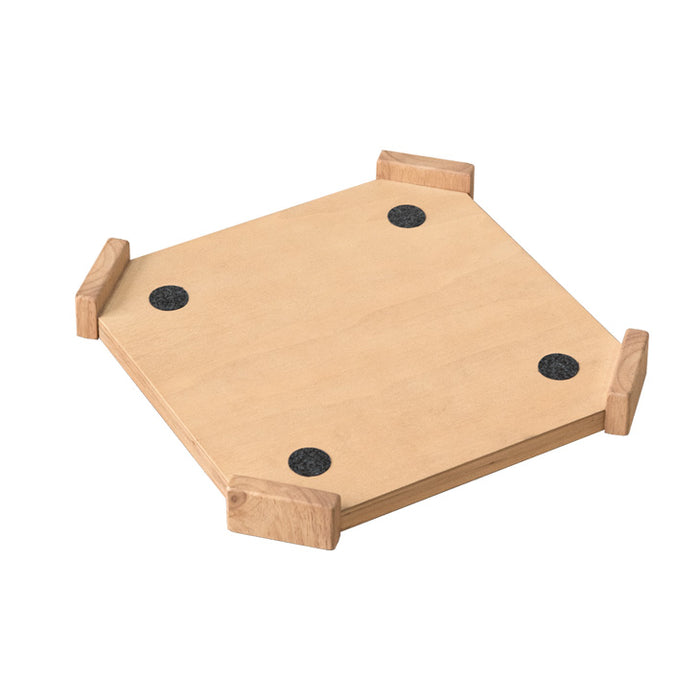 【商品番号:49600299・49600402専用】サイドテーブルになるスツール 専用 キャスターベース 単品 木製〔49600415〕