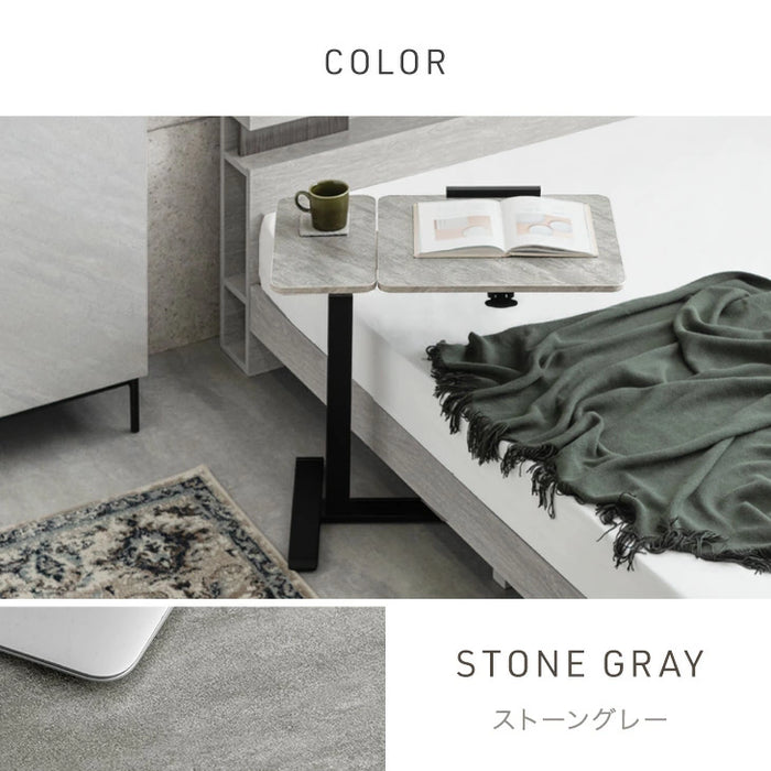 昇降デスク 無段階 角度調整 キャスター付き 高さ調整 昇降 昇降テーブル〔45400151〕