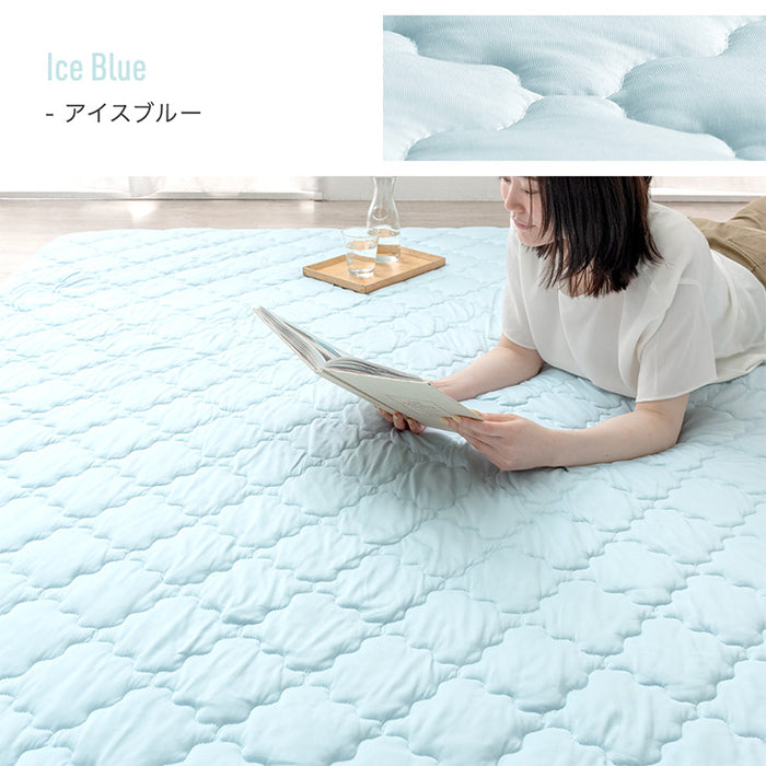 【商品番号:65010005のカバーリングラグ専用】極厚60mmカバーリングラグ専用 ひんやりカバー単品〔65010029〕