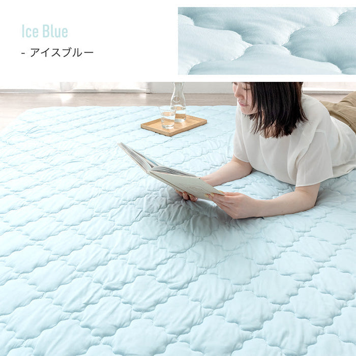 【商品番号:65010007のカバーリングラグ専用】極厚60mmカバーリングラグ専用 ひんやりカバー単品〔65010031〕