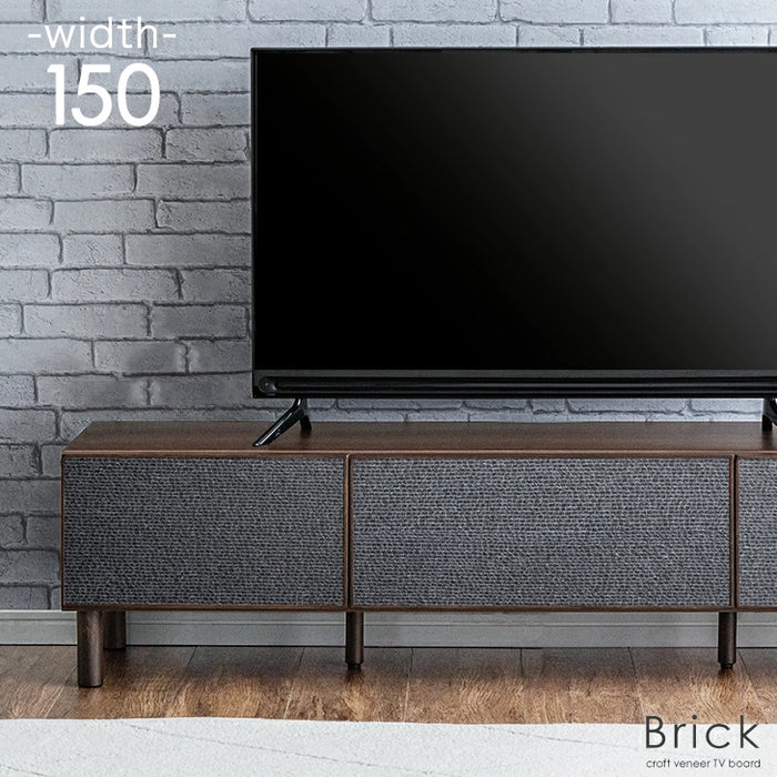 テレビ台 150cm ローボード 完成品 北欧 木製 【超大型商品】 〔71020121〕