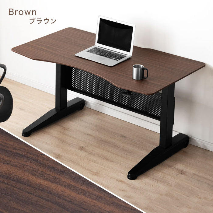 小柄さん専用! スタンディングデスク 幅120 デスク 高さ 62~98cm 楽々ワンタッチ昇降〔45400049〕