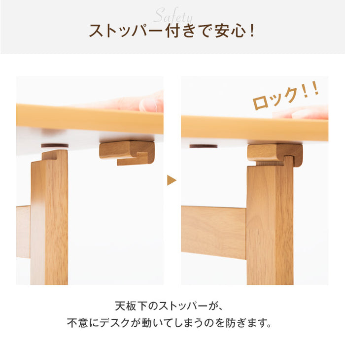 折り畳みデスク チェア セット 木製 完成品〔54900004〕