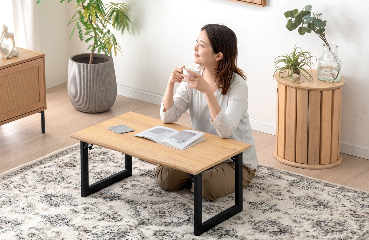 本格モダンデザインのローテーブル登場 — 【公式】タンスのゲン本店