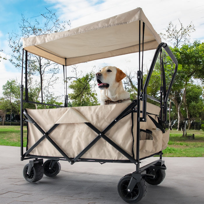 大型犬に対応したペットカートワゴン発売