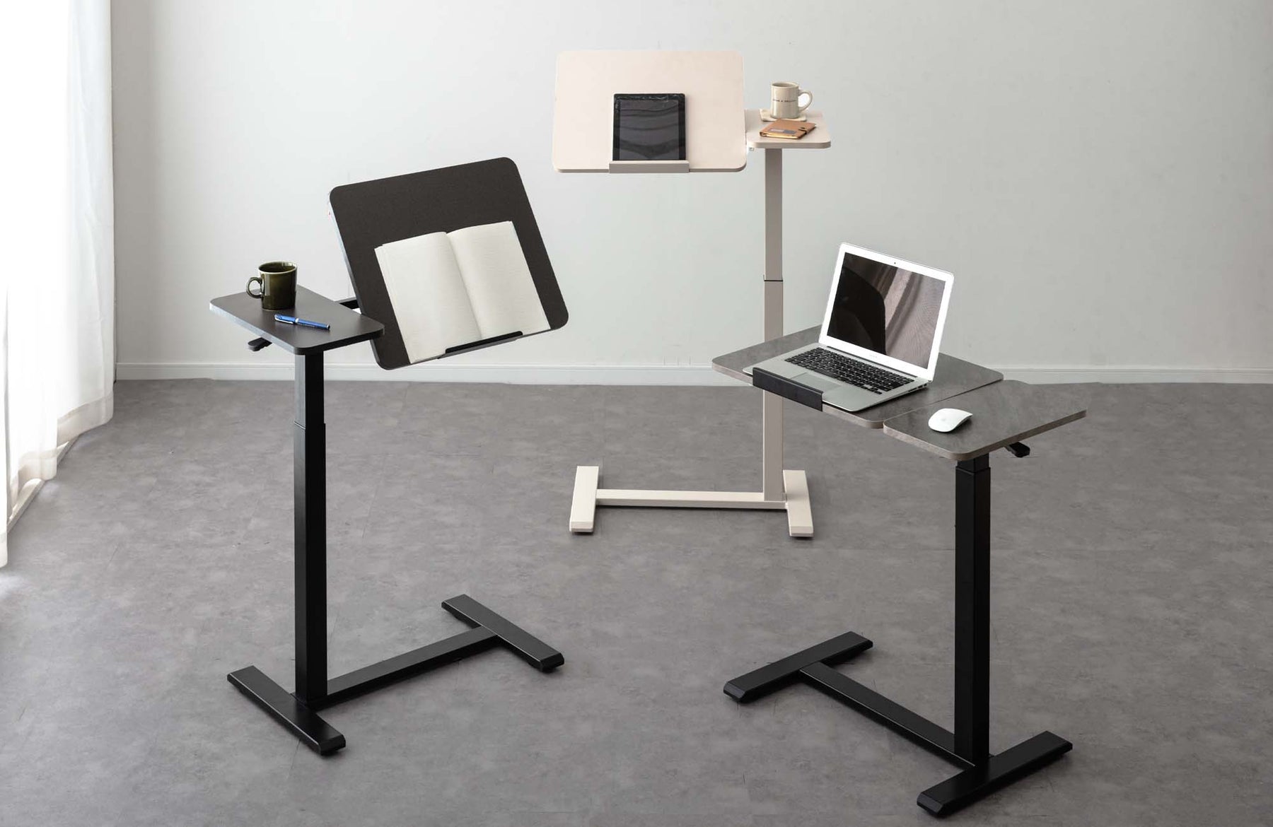 好きな高さで使える昇降式テーブルに新作登場！