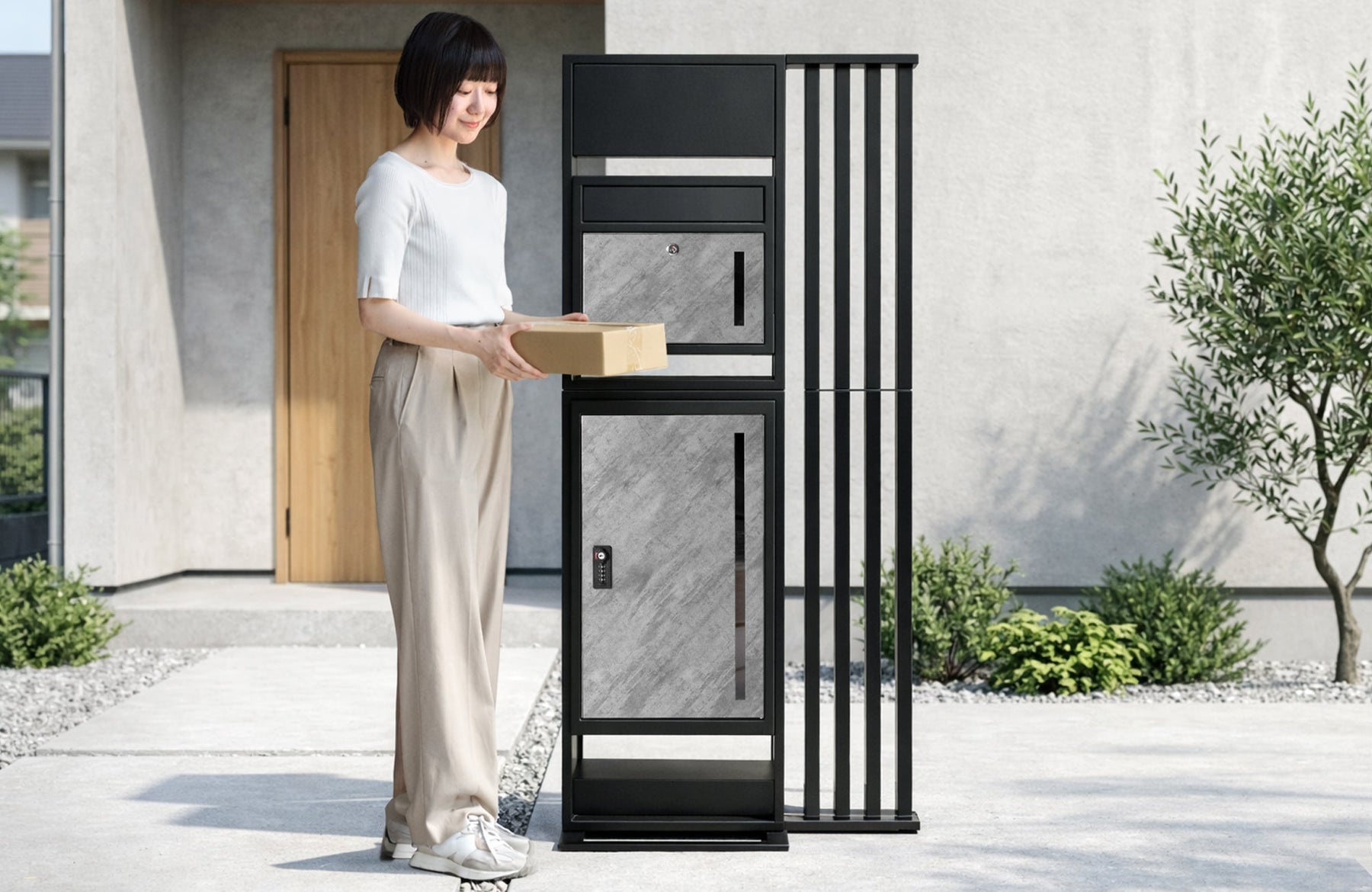 「LIVBOX」に門柱一体型モデルが登場