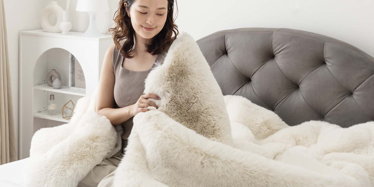 ムートン調ブランケットが新登場 — 【公式】タンスのゲン本店 - 家具
