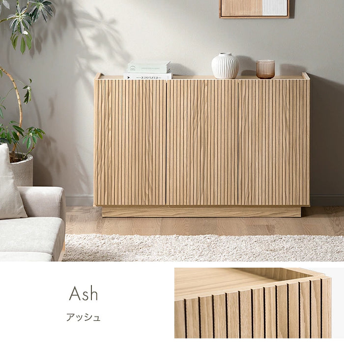 ［幅80cm］サイドボード 日本製 完成品 木製 キャビネット 扉付き 大容量 大川家具【超大型商品】〔00200011〕