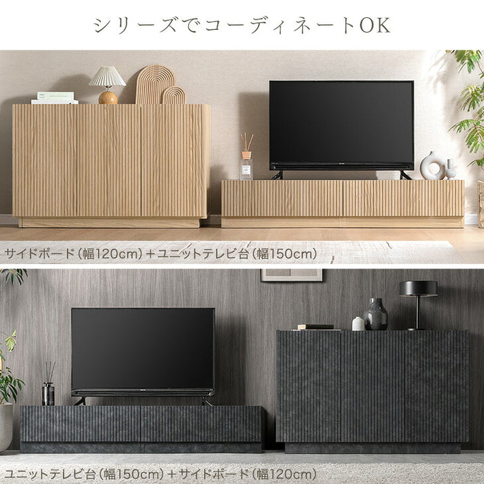 ★22時～販売開始★【アウトレット半額!! キャンセル戻り品】［幅160cm］サイドボード 日本製 完成品 木製 キャビネット 扉付き 大容量 大川家具【超大型商品】 (0020001302out・out3249)