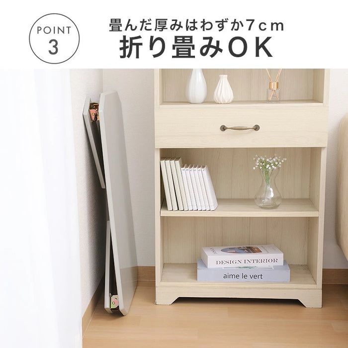 ［幅75cm］折りたたみ ローテーブル 折れ脚 シンプル〔01160017〕