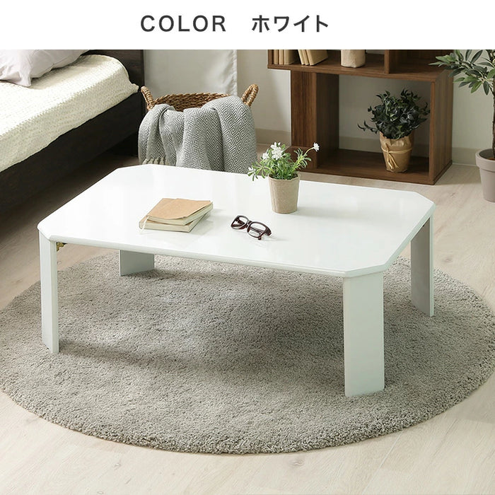［幅90cm］折りたたみ ローテーブル 折れ脚 シンプル〔01160018〕