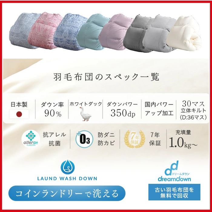 ★2026暖か福袋 梅★ 羽毛布団＆毛布セット 【羽毛布団カラー：ベージュ】【掛布団カバー：無し】シングル 〔99931200a〕