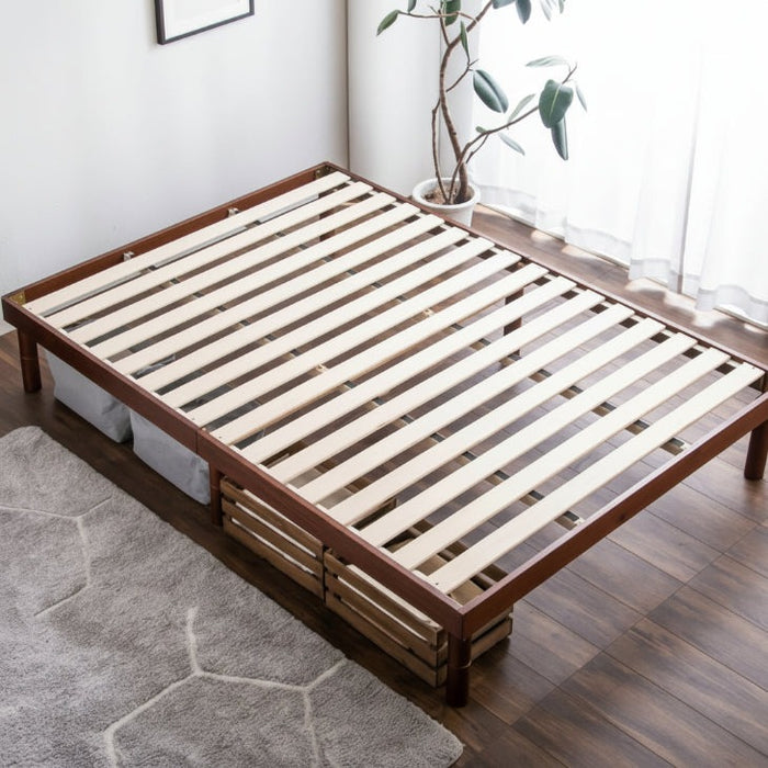 ≪累計80万台突破≫ [セミダブル] 北欧パイン すのこベッド ベッド