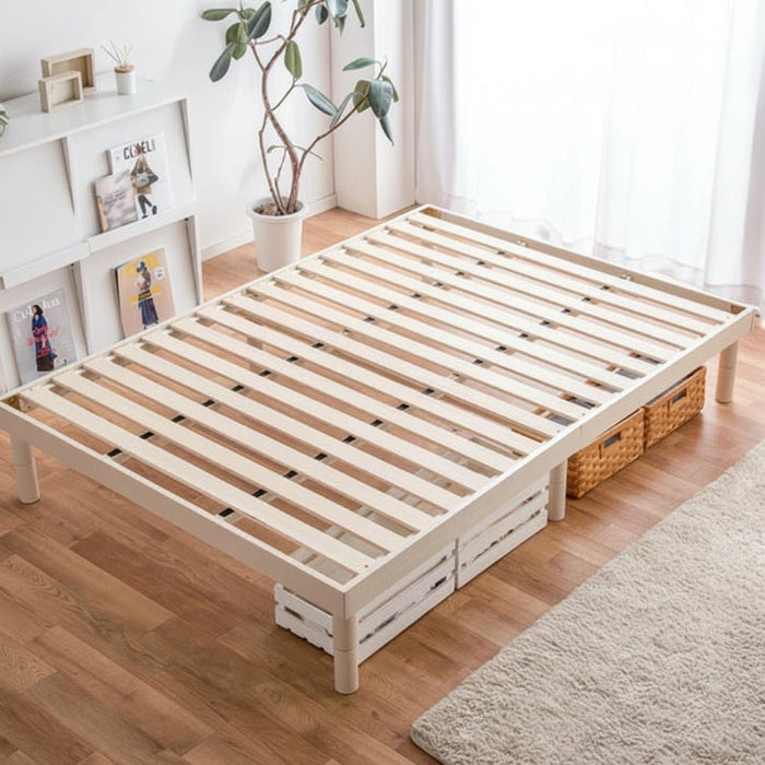 ≪累計80万台突破≫ [セミダブル] 北欧パイン すのこベッド ベッド