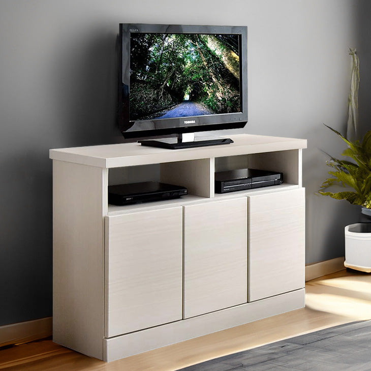 幅90］国産 完成品 テレビ台 ハイタイプ テレビボード 収納 北欧 木製 