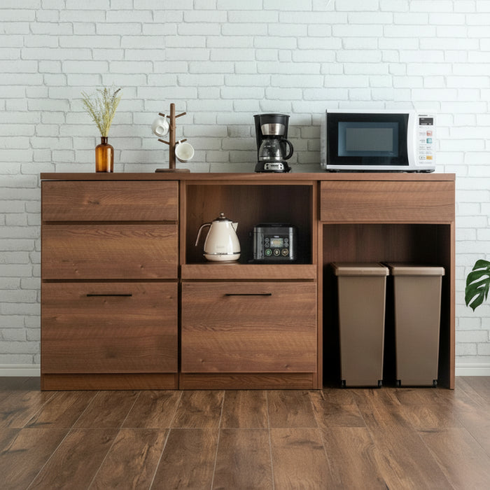 幅180］組み替えOK！ キッチンカウンター 日本製 完成品 食器棚 収納