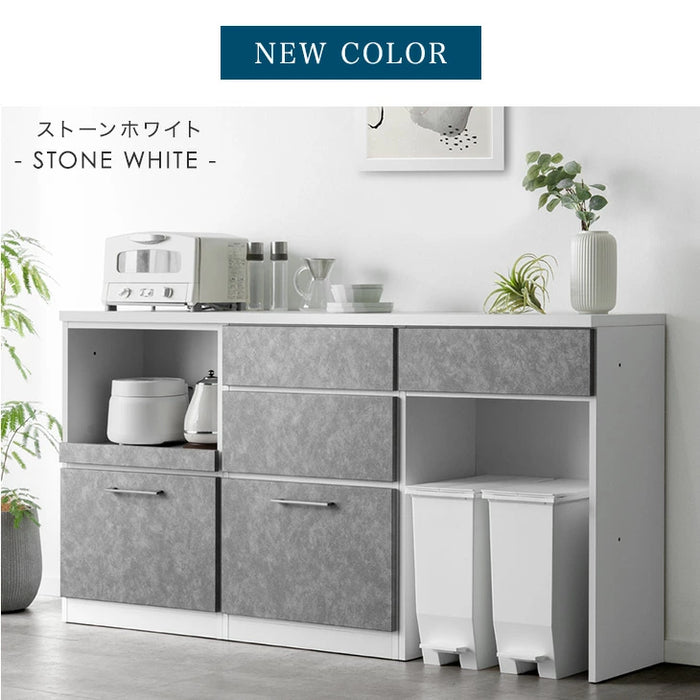 ［幅180］組み替えOK！ キッチンカウンター 日本製 完成品 食器棚 収納  木製【玄関渡し】【超大型商品】〔17100008〕