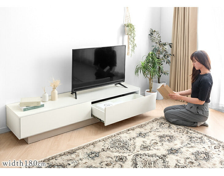 【新発売記念プライス】［幅150］テレビ台 完成品 日本製 引き出し収納 スライドレール ローボード 北欧【超大型商品】〔17000002〕