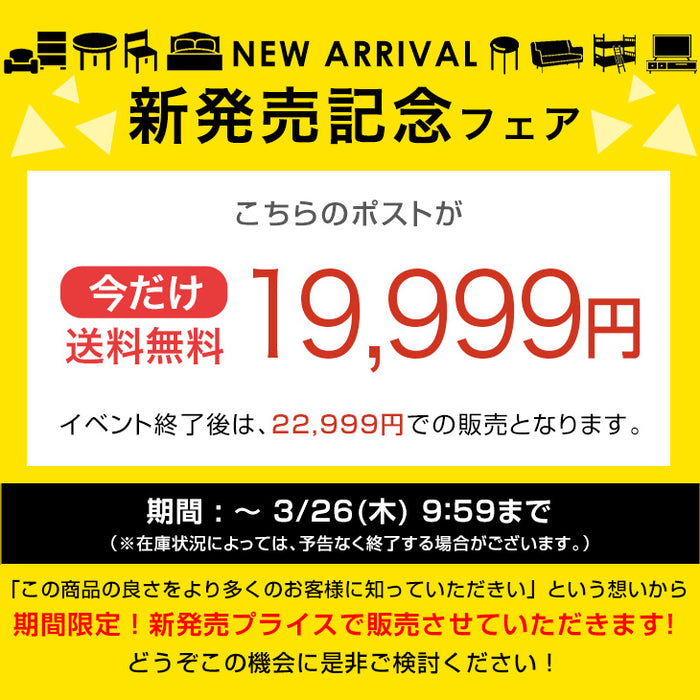 【新発売記念プライス】LIVPOST ーリブポストー 門柱 ポスト Lサイズ 置き型 スタンドポスト 門柱ポスト 郵便ポスト 新聞受け A4 鍵付き ダイヤル式 防水 屋外〔17600205〕