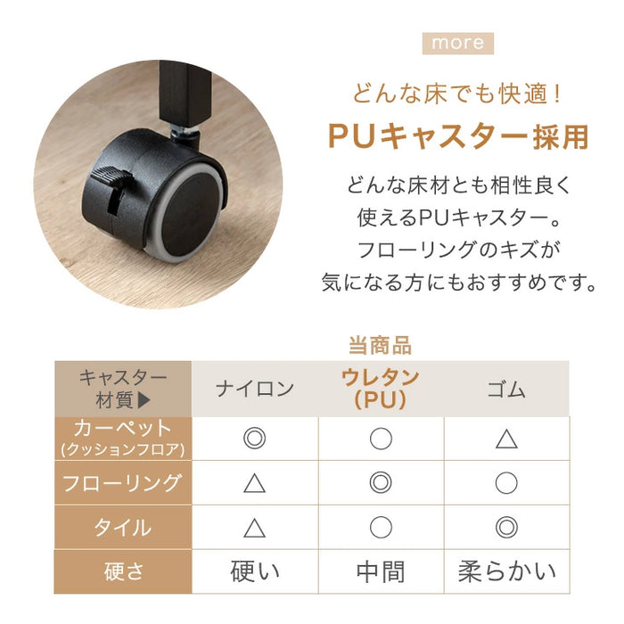 【新発売記念プライス】［幅44cm］2台セット 押入れ収納 キャスター付き 2段 大容量 高さ調節 スチール クローゼット収納〔99900125〕