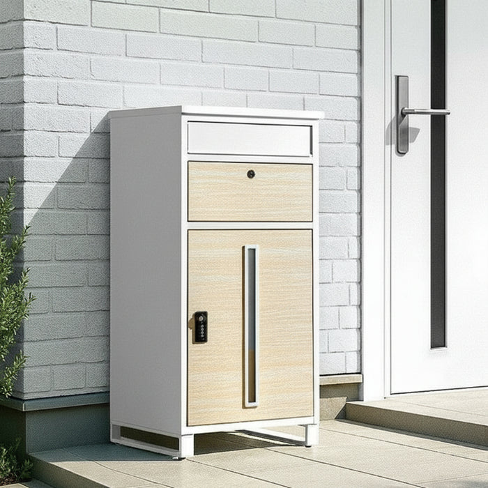 新発売記念プライス】複数投函OK 宅配ボックス ポスト付き 大容量 135L