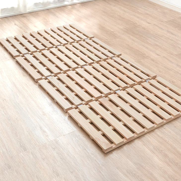 コンフォートすのこマット　シングル タンスのゲン すのこ すのこベッド シングル すのこマット 折りたたみ