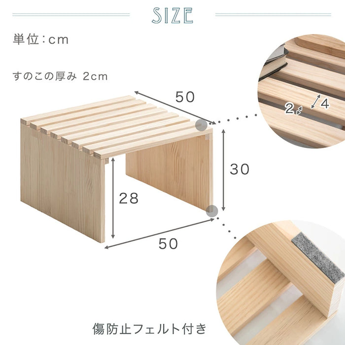 【商品番号：99900140】当店ハイタイプパレットベッド専用 パレット 4枚 追加用 拡張パーツ〔17630139〕