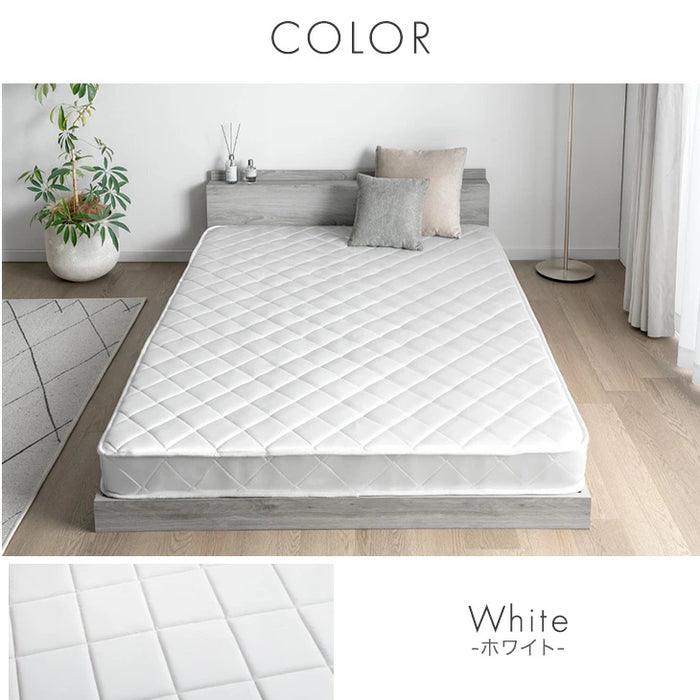 セミダブル］マットレス ポケットコイル 厚み14cm 薄型 柔らかめ