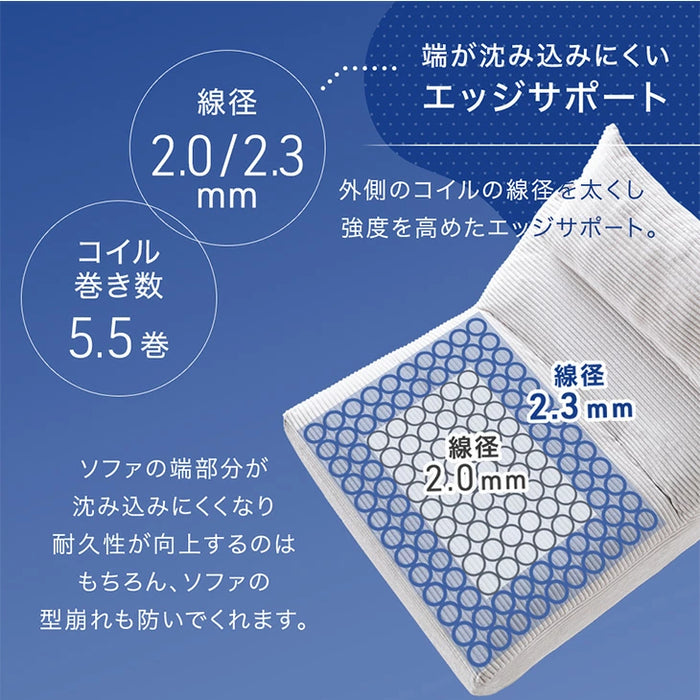 【新発売記念プライス】洗える カバーリング ロッキングソファ へたりにくい 1人掛け コーデュロイ 北欧 ポケットコイルソファ〔17800245〕