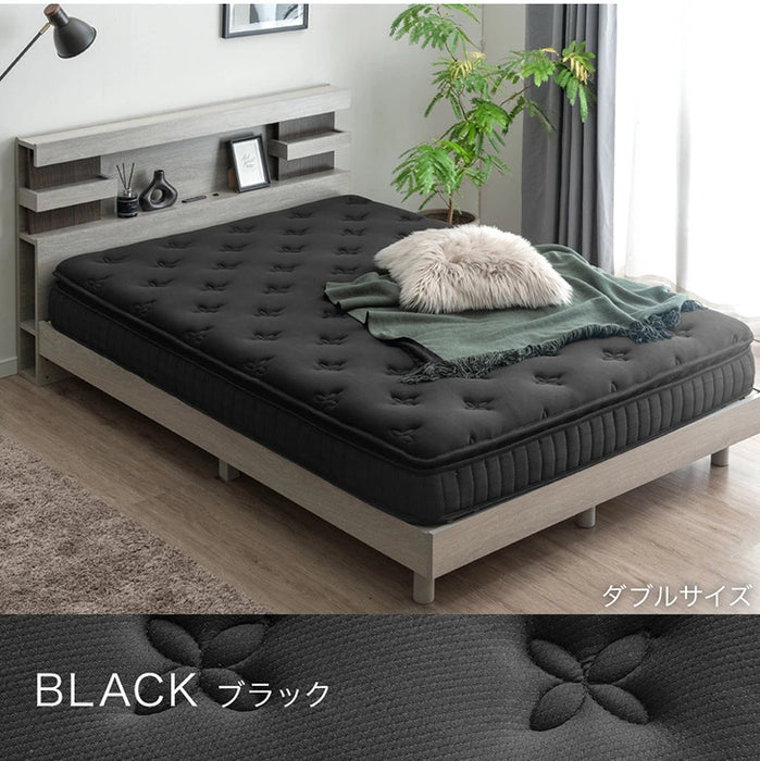 【新発売記念プライス】［シングル］ 贅沢ホテル仕様 ピロートップ ポケットコイル マットレス 22cm トリプルエッジサポート 抗菌 防臭 防ダニ〔17800253〕