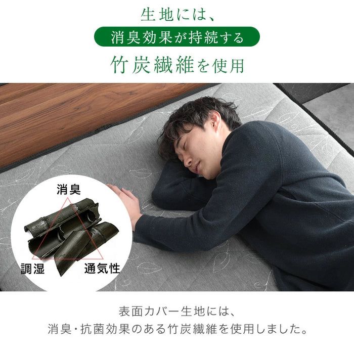【新発売記念フェア】[ダブル] 選べる寝心地！ 硬さ調整 ピロートップ マットレス 抗菌 防臭 リバーシブル ポケットコイル 〔17810143〕