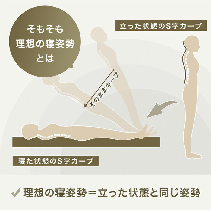 ［シングル］RENEW 寝心地UP 贅沢2層 ポケットコイルマットレス 極厚22cm 高反発ウレタン 抗菌 防臭〔17810160〕