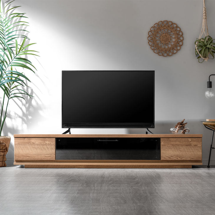 【期間限定】 幅180cm 国産 【超大型 *GOD-TG* ロータイプ テレビ台 完成品 テレビ台