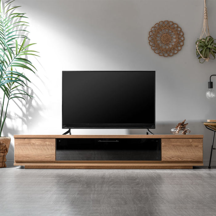 幅180cm 国産 完成品 テレビ台 ロータイプ *GOD-TG*  【超大型商品】 〔01070306〕