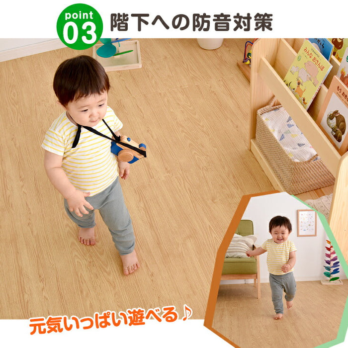 6畳 ジョイントマット 32枚 大判59cm 防音 抗菌 防臭 防炎〔31800049〕