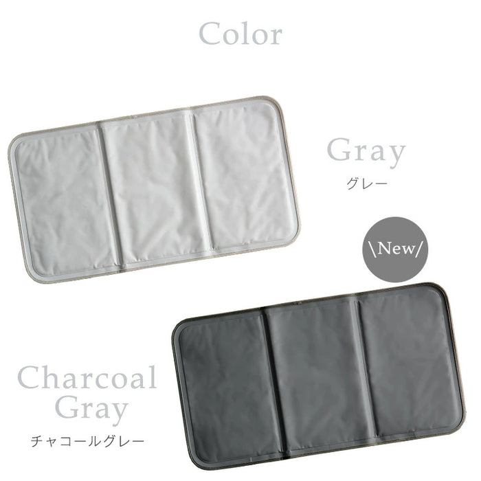 洗えるひんやり枕パッド 冷感マット 56×31cm 瞬間冷却 Q-max値0.59 抗菌 防カビ 超低ホル 塩 冷却 クールマット 〔19000001〕