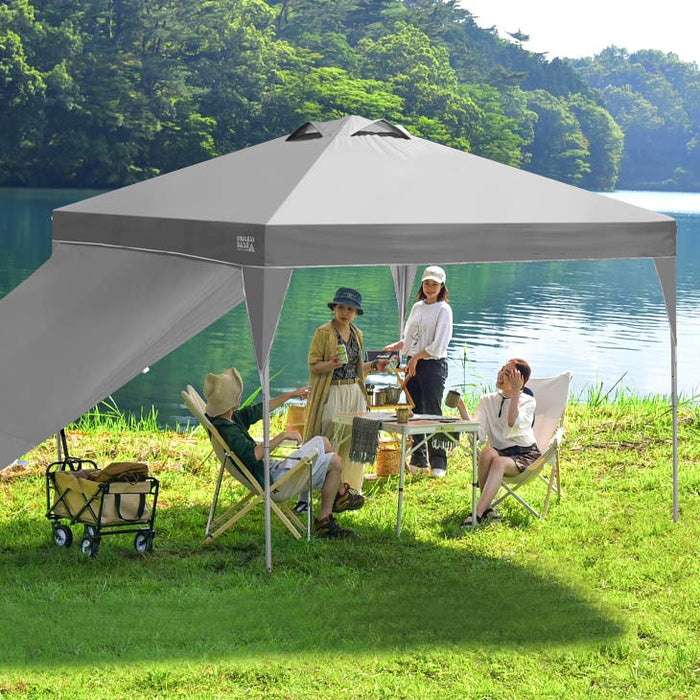 アウトレット 旧仕様品】［3×3m］ワンタッチタープテント サイド