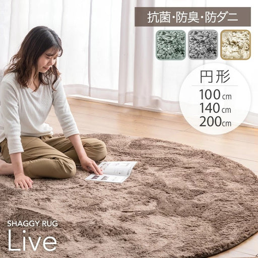 洗えるシャギーラグカーペット 強力滑り止め付き 100×140長方形 ラグ　2枚 19510006_10br_512x512.jpg?v=