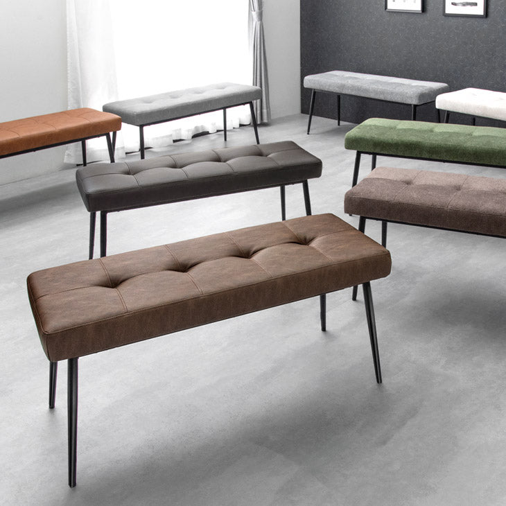 ネイタルデザイン 2人掛けベンチ　美品 レトロストライプを落とし込んだネイタルデザインのベンチが2脚