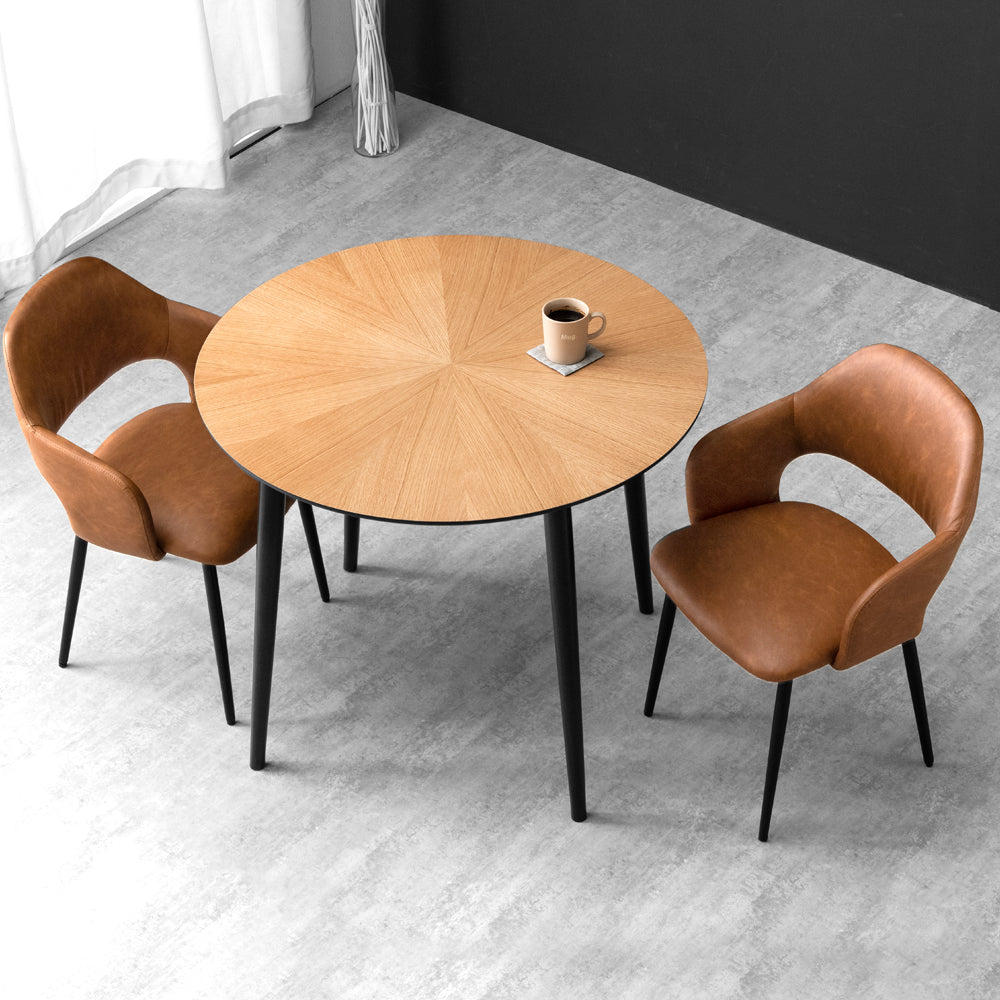 円形ダイニングテーブルセット