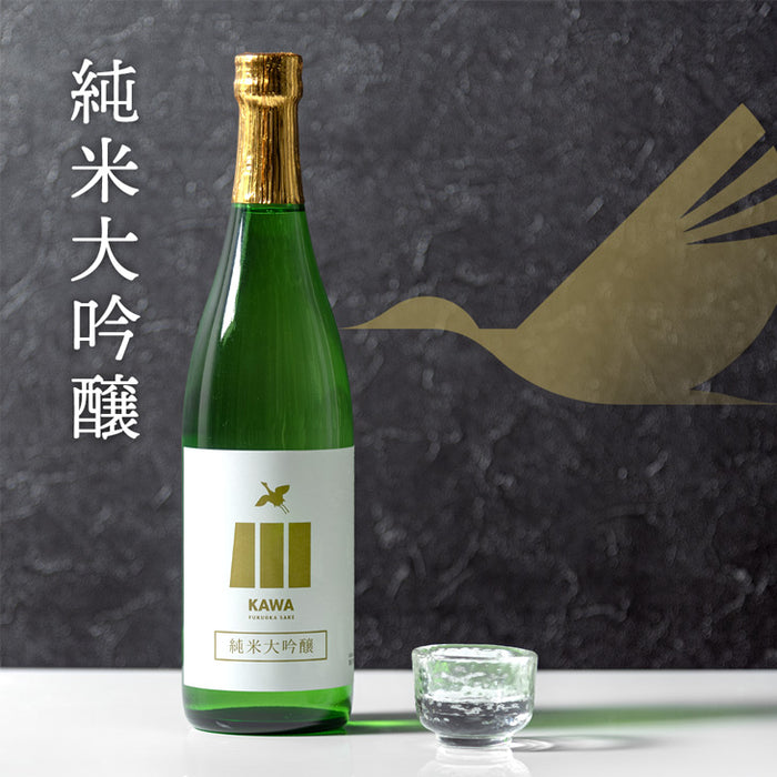 日本酒 大吟醸 720ml 6本 リポビタンD 単品］日本酒 純米大吟醸 KAWA 福岡 お酒 プレゼント ギフト 地域創生