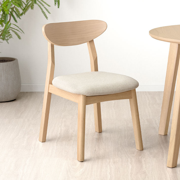 4脚セット］ダイニングチェア 完成品 北欧 カフェ風 天然木 リビング